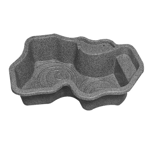 楽天市場】みかげ調プラ池 S90 タカラ タカラ工業 ひょうたん池 プラ池