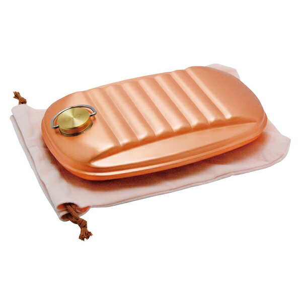 楽天市場】湯たんぽ 銅 足ツボ 冷たんぽ 袋付 送料無料 新光堂 新光