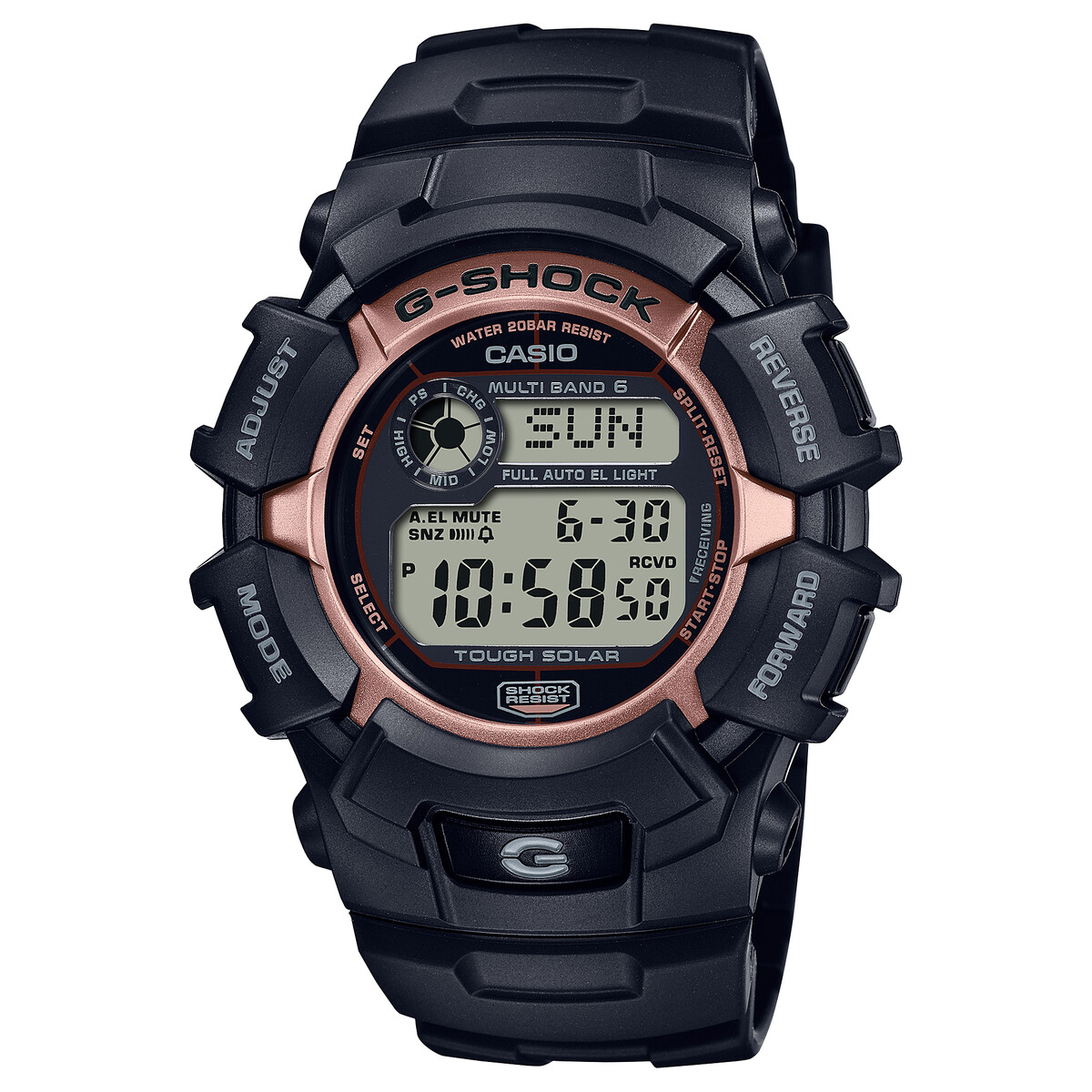 ｴﾝﾄﾘｰ3980円以上購入でﾎﾟｲﾝﾄ2倍 G-SHOCK Fire カシオ ソーラー電波時計