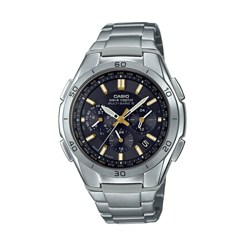 [全品P5倍7/26 1:59迄 要エントリー] 【特価セール】 wave ceptor MULTIBAND6 ソーラー電波時計 (チタン) CASIO カシオ WVQ-M410TD1A2JF 国内正規品｜あっと！テラフィ 店