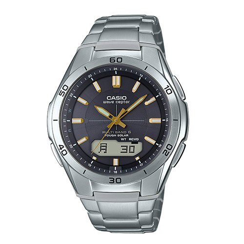 [全品P5倍7/26 1:59迄 要エントリー] 【特価セール】 wave ceptor MULTIBAND6 ソーラー電波時計 CASIO カシオ WVA-M640D-1A3JF 国内正規品｜あっと！テラフィ 店