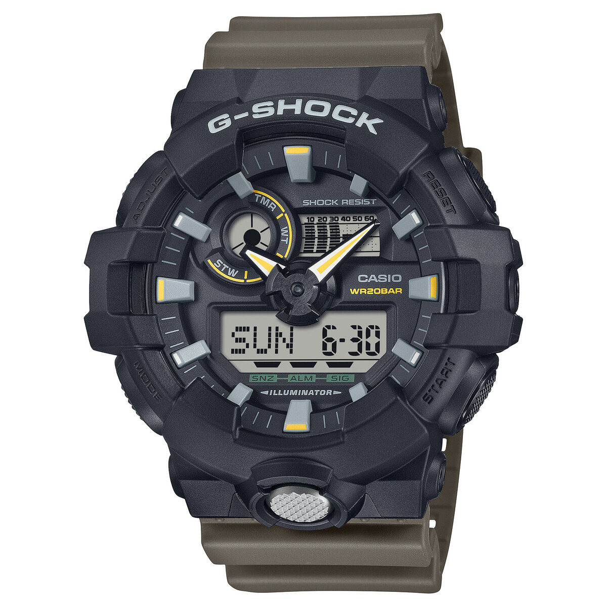 G-SHOCK Two tone utility colors CASIO カシオ GA-710TU-1A3JF