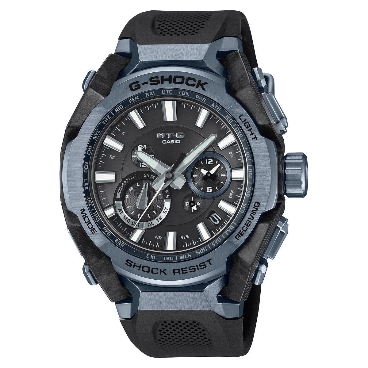[4/15限定 最大100%ポイントバック] MT-G G-SHOCK ソーラー電波時計 Bluetooth通信機能 CASIO カシオ MTG-B4000B1A2JF 国内正規品