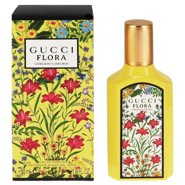 グッチ 香水 レディース フローラ ゴージャス オーキッド EDP・SP 50ml 送料込み 香水 フレグランス プレゼント 贈り物 ギフト FLORA GORGEOUS ORCHID GUCCI
