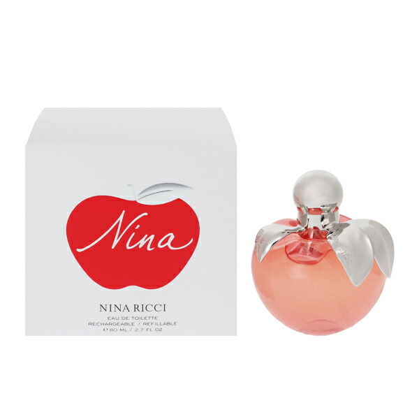 ニナリッチ 香水 レディース ニナ (レフィラブル) EDT・SP 80ml 送料無料 香水 フレグランス プレゼント 贈り物 ギフト NINA REFILLABLE NINA RICCI