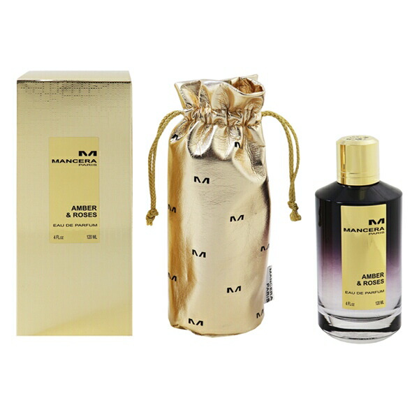 マンセラ 香水 レディース アンバー ＆ ローズ EDP・SP 120ml 送料無料 香水 フレグランス プレゼント 贈り物 ギフト AMBER ＆ ROSES MANCERA