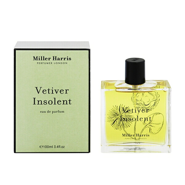 ミラーハリス 香水 メンズ レディース ベチバー インソレント EDP・SP 100ml 送料無料 香水 フレグランス プレゼント 贈り物 ギフト VETIVER INSOLENT MILLER HARRIS 14,917円