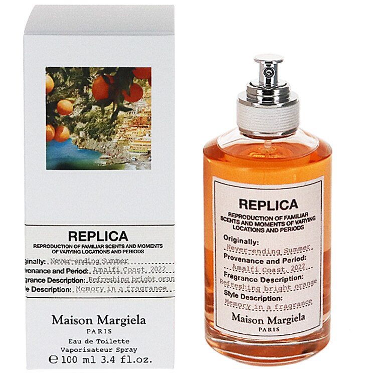 メゾン マルジェラ 香水 メンズ レプリカ ネバーエンディング サマー EDT・SP 100ml 送料無料 香水 フレグランス プレゼント 贈り物 ギフト REPLICA NEVER ENDING SUMMER MAISON MARGIELA