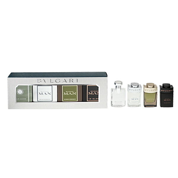 香水 BVLGARI ブルガリ メンズ ギフト コレクション 5ml×4 【送料込み】【フレグランス ギフト プレゼント 誕生日 メンズ・男性用】【THE MENS GIFT COLLECTION】