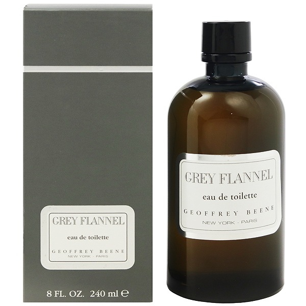 香水 GEOFFREY BEENE グレイ フランネル (箱なし) EDT・BT 240ml 【送料込み】【フレグランス ギフト プレゼント 誕生日 メンズ・男性用】【GREY FLANNEL EAU DE TOILETTE】