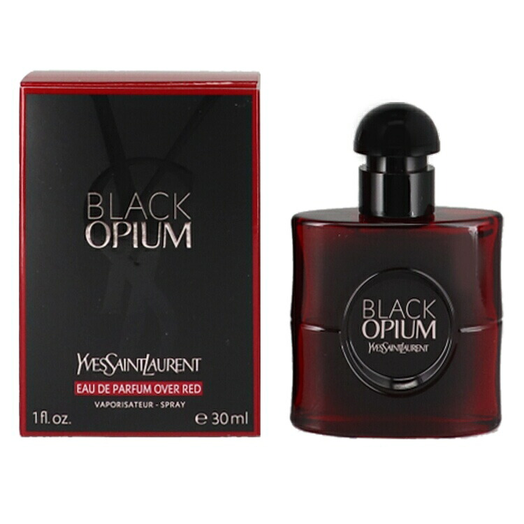 イヴサンローラン 香水 レディース ブラック オピウム オーバーレッド EDP・SP 30ml 送料無料 香水 フレグランス プレゼント 贈り物 ギフト BLACK OPIUM YVES SAINT LAURENT