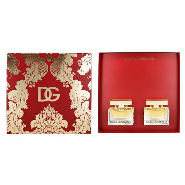 ドルチェ＆ガッバーナ 香水 レディース ザ ワン EDP・SP (デュオセット) 50ml×2 送料無料 香水 フレグランス プレゼント 贈り物 ギフト THE ONE DOLCE＆GABBANA