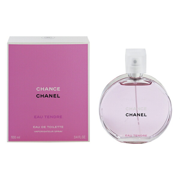 シャネル 香水 レディース チャンス オー タンドゥル EDT・SP 100ml 送料無料 香水 フレグランス プレゼント 贈り物 ギフト CHANCE EAU TENDRE CHANEL