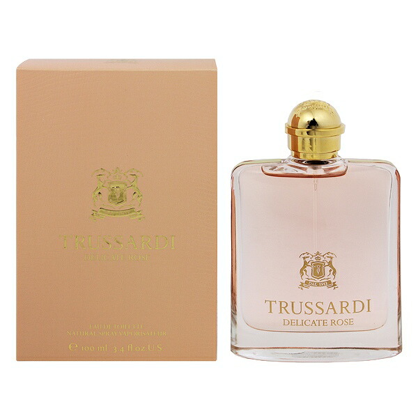 香水 レディース トラサルディ デリケート ローズ EDT・SP 100ml 送料無料 香水 フレグランス プレゼント 贈り物 ギフト TRUSSARDI DELICATE ROSE