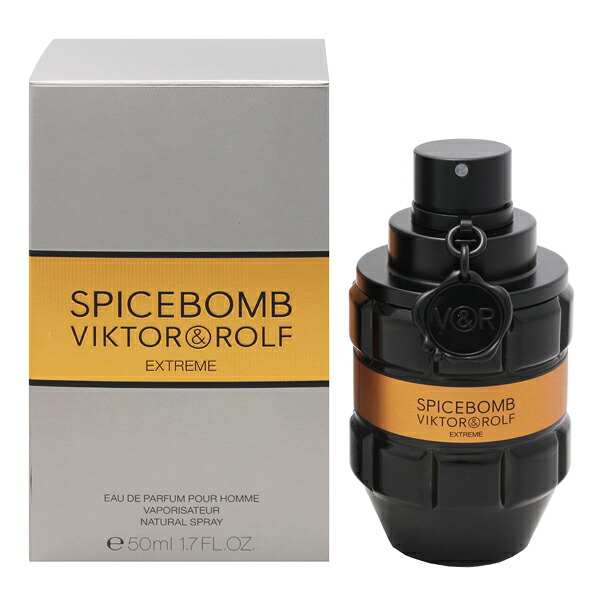 香水 VIKTOR＆ROLF スパイス ボム エクストリーム EDP・SP 50ml 【送料無料】【フレグランス ギフト プレゼント 誕生日 メンズ・男性用】【スパイス ボム SPICEBOMB EXTREME EAU DE PARFUM POUR HOMME SPRAY】｜テレメディア