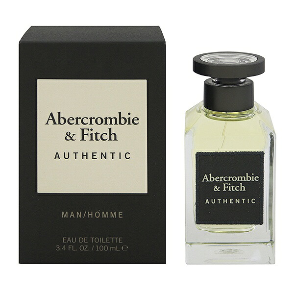 香水 ABERCROMBIE＆FITCH オーセンティック マン EDT・SP 100ml 【送料無料】【フレグランス ギフト プレゼント 誕生日 メンズ・男性用】【オーセンティック AUTHENTIC MAN EAU DE TOILETTE SPRAY】｜テレメディア