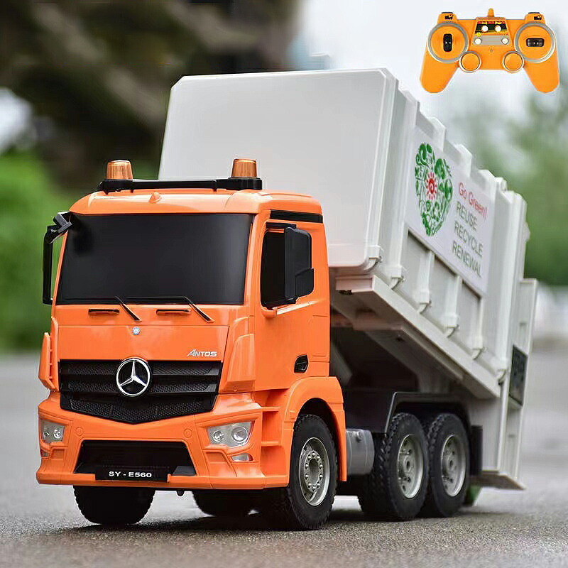 1/20 ラジコンカー ごみ収集車 働く車 RCカー はたらくくるま リモコンカー 作業車両 知育玩具 電動 USB充電式 車おもちゃ 大人 子供用 こども向け 男の子 6歳 7歳 8歳 9歳 10歳 誕生日 新年 プレゼント キッズ ボーイズ 工事車両 こどもの日 子供の日 2024 お歳暮 ギフト
