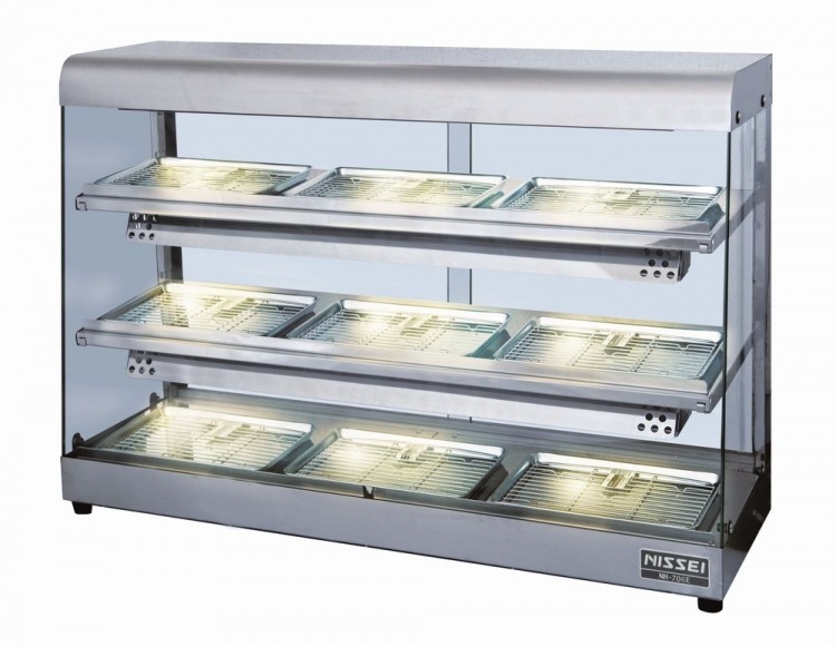 楽天市場】【新品】ニチワ電機 電気遠赤外線ホットショーケース XSC-92