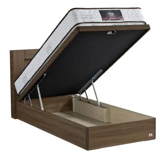 Serta（サータ）ベッドフレーム「サータ ハリウッド 4000」DX収納タイプ　DGW/SA クイーン2サイズ 1枚マット Q2サイズ