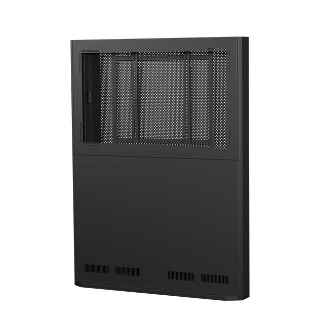 SDS デジタルサイネージ用ケーシングスタンド DS-CW150 横 アンカー固定タイプ ブラック エスディエス『受注生産品・代引き不可・車上渡し・個人宅配送不可』