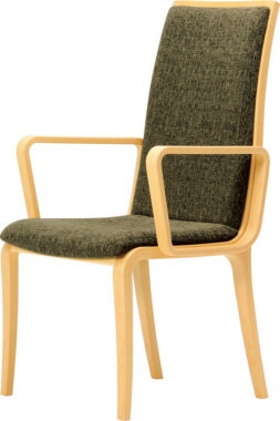 楽天市場】天童木工喜多俊之PASTAアームチェアT-5395WB-ST張地C