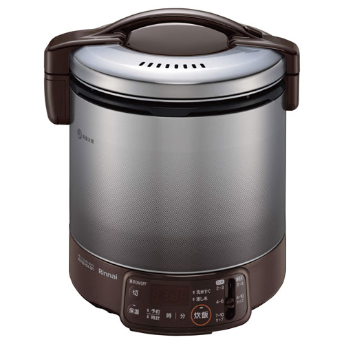 楽天市場】リンナイ ガス炊飯器 こがまる RR-030VQT(DB) 13A 都市ガス