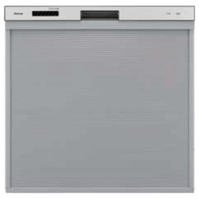 【納期お問合せ下さい】 リンナイ RSW-405A-SV シルバー 幅45cmフロントオープンタイプ食器洗い乾燥機 ※化粧パネルは別売です 【個人宅配送不可】【代引き・時間指定不可】