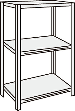 【先振込み送料無料】サカエ SAKAE / サカエラック（傾斜棚仕様）　ＴＳＫＴＮ２&minus;１２９０ＤＷ【代金引換対象外】【配送時間指定不可】【サカエの大型商品は車上渡しです／個人宅配送不可】｜日本テレフォンショッピング