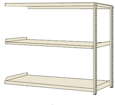 【個人宅配送不可】サカエ SAKAE / ＲＫラック（連結・均等耐荷重：２５０ｋｇ／段・３段タイプ）　ＲＫＮ&minus;８７５３ＲＩ【代金引換・配送時間指定不可】【サカエの大型商品は車上渡しです】｜日本テレフォンショッピング