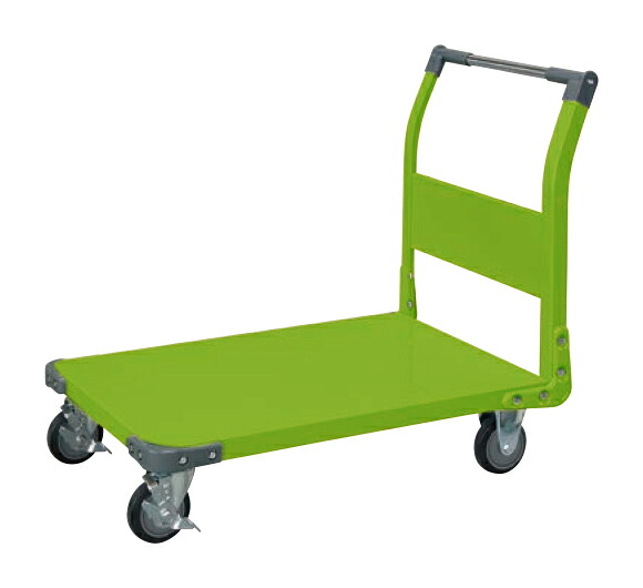 【個人宅配送不可】サカエ SAKAE / 特製四輪車（固定ハンドルタイプ）　ＴＡＮ&minus;５５ＮＵ【代金引換・配送時間指定不可】【サカエの大型商品は車上渡しです】｜日本テレフォンショッピング