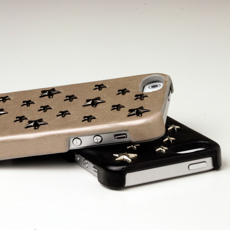 楽天市場 送料無料 メール便 Iphone5 5s対応 ドラマティックなケース505 For Iphone5 5s Iphone Star S Case スターズケースiphone5 5s 対応 スタッズ レザー ケース Iphone5s アイフォン スターズ テンプー Tempoo ライフスタイルテンプー