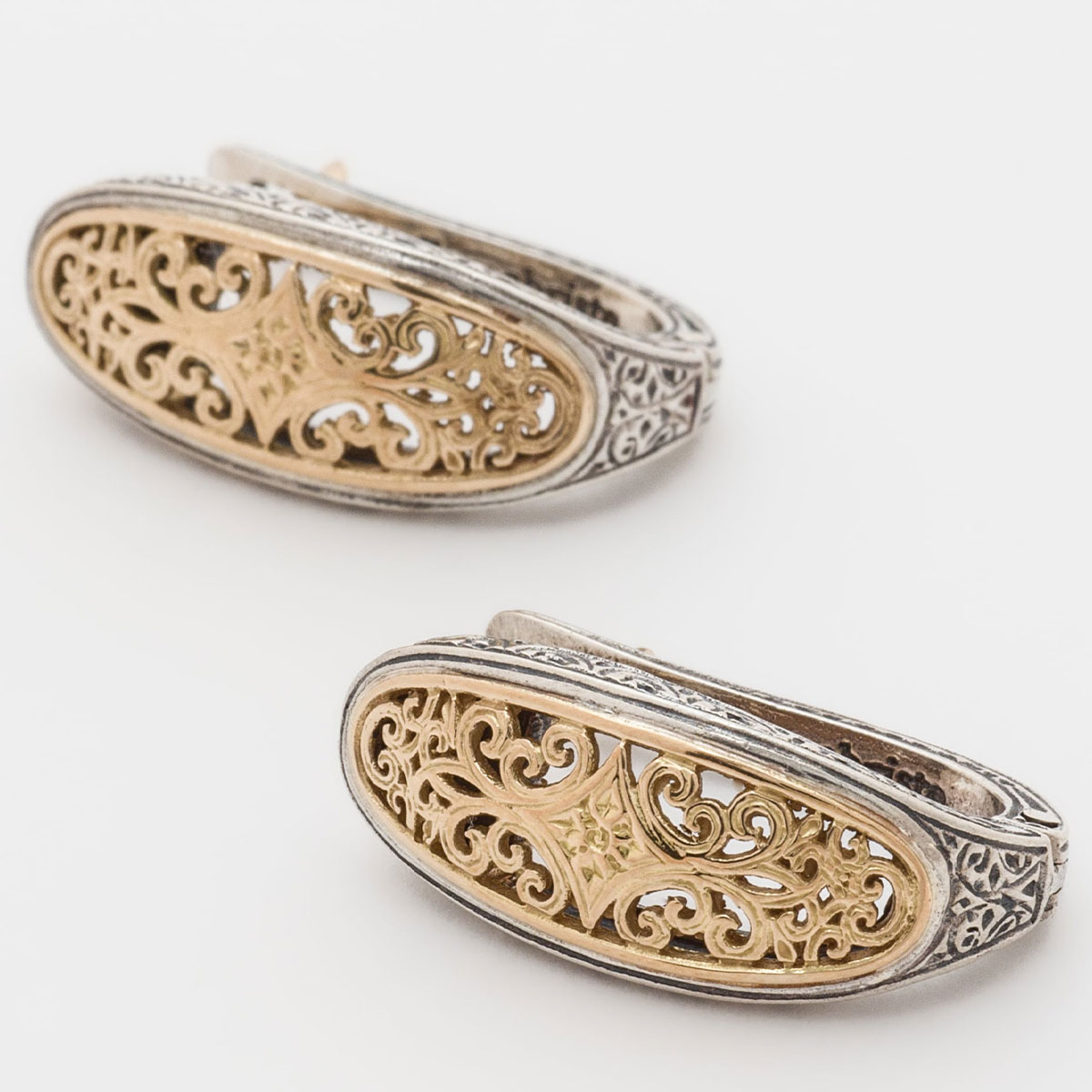 お取り寄せ 貨物輸送無料 ピアス(両耳用 2個) gerochristo ジェロクリスト Classical Hoop Earrings / GA003 返品取り替えっこ不可