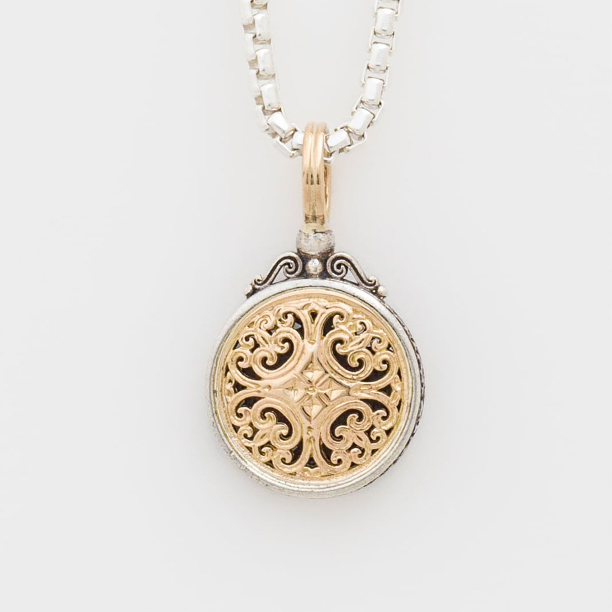 お取り寄せ 貨物輸送無料 佩び物 gerochristo ジェロクリスト Mediterranean Round Pendant / GP013 返品取り替えっこ不可