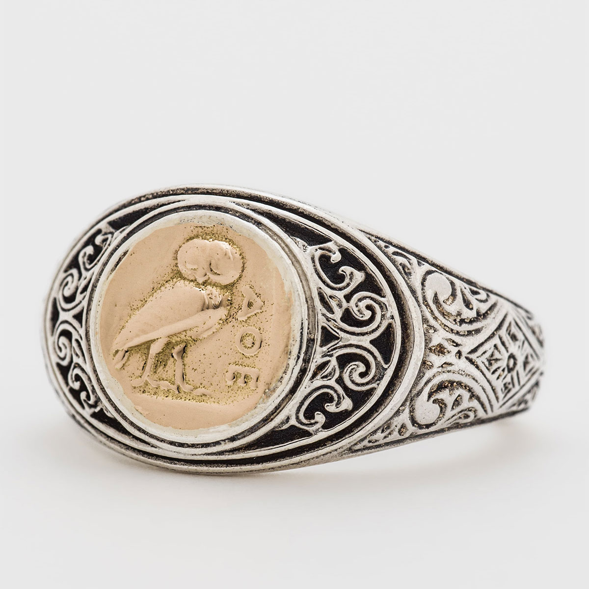 お取り寄せ 送料無料 アクセサリー gerochristo ジェロクリスト Owl Symbol Ring / GR063 返品交換不可｜Valuation share