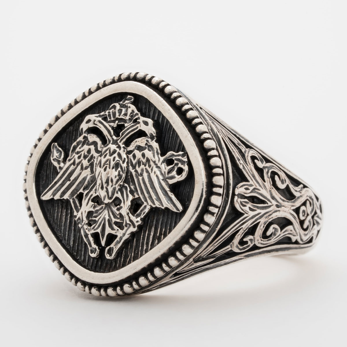 アクセサリー GEROCHRISTO Byzantine Ring GR1 Gerochristo / Mediterranean Square Ring GR014 – Fuligo