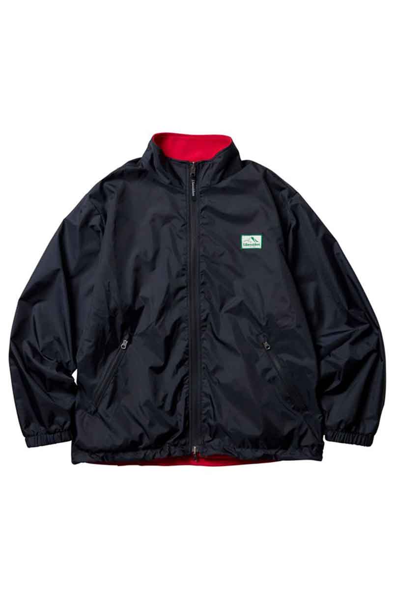 送料無料 トップス liberaiders リベレイダース REVERSIBLE WIND BREAKER / ブラック 返品交換不可