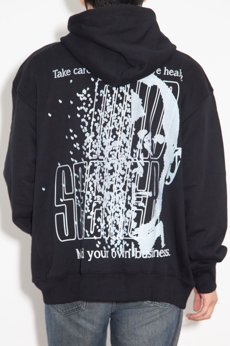 セール商品 30%OFF 送料無料 トップス mindseeker マインドシーカー Creative Health Hoodie / ブラック 返品交換不可