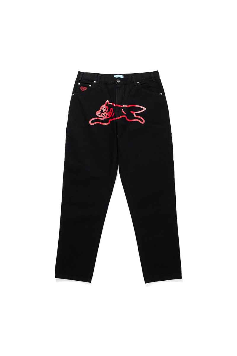 割引き販売商いもの 30%OFF 貨物輸送無料 ボトムス Billionaire Boys Club / Icecream ビリオネアボーイズクラブ / クリーム 【ICECREAM】BUGGY DENIM PANTS / 黒いこと 返品取り替えっこ不可 メンズファッション-ニット・セーター