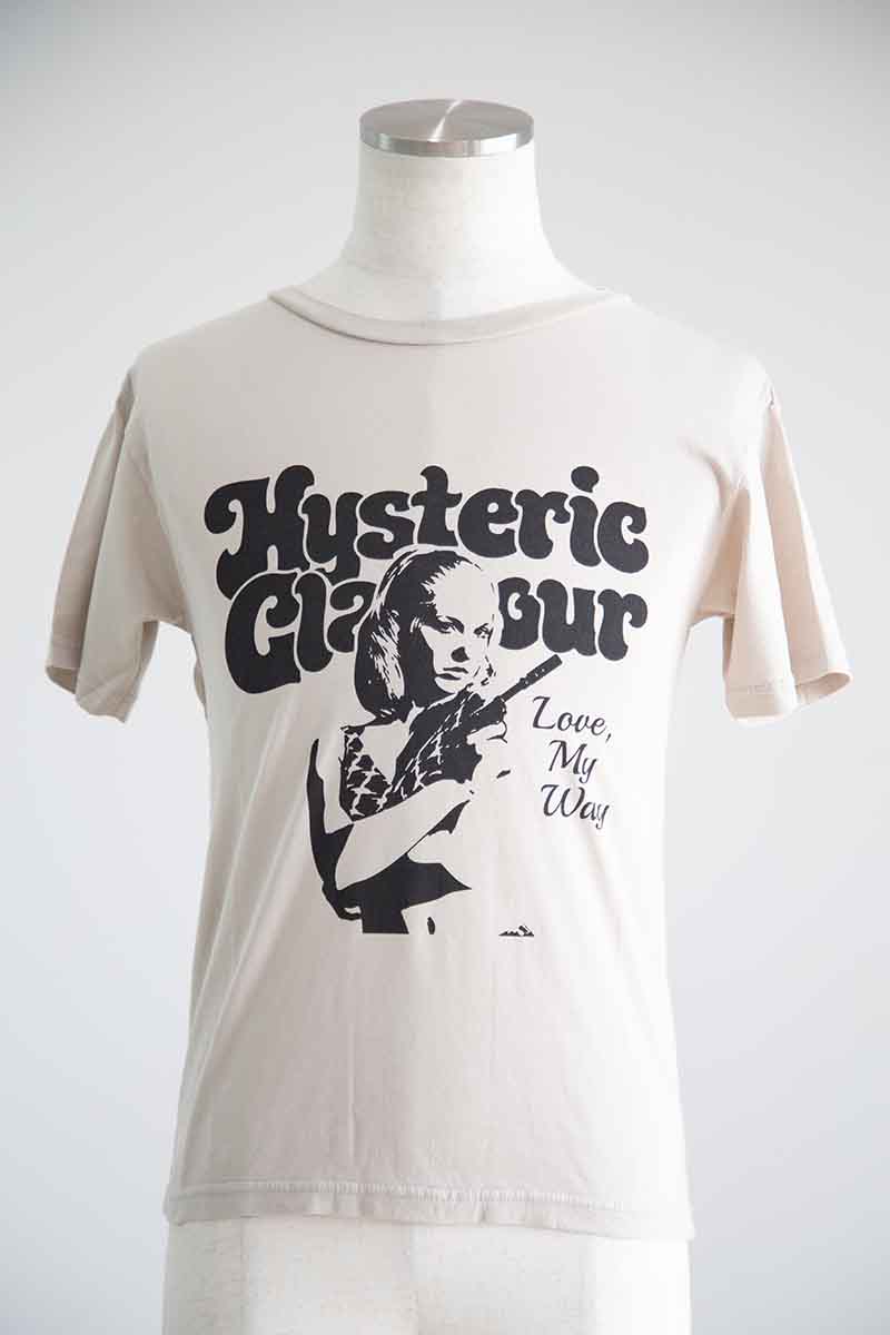 HYSTERIC GLAMOUR HYSTERIC SAVES Tシャツ ホワイト HYSTERIC GLAMOUR - HYSTERIC SAVES Tシャツ / ホワイト | Tempt