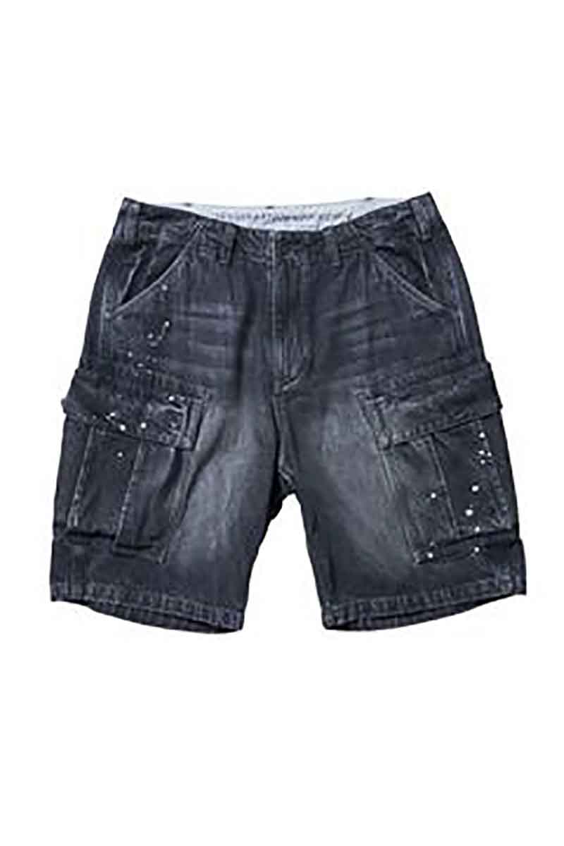 貨物輸送無料 ボトムス liberaiders リベレイダース DENIM 6POCKET SHORTS / 黒いこと ズボン・パンツ-メンズファッション