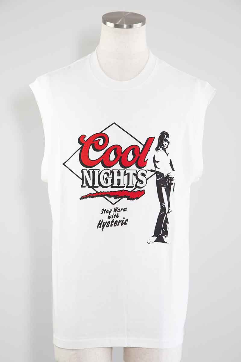 楽天市場】HYSTERIC GLAMOUR COOL NIGHTS ノースリーブTシャツ