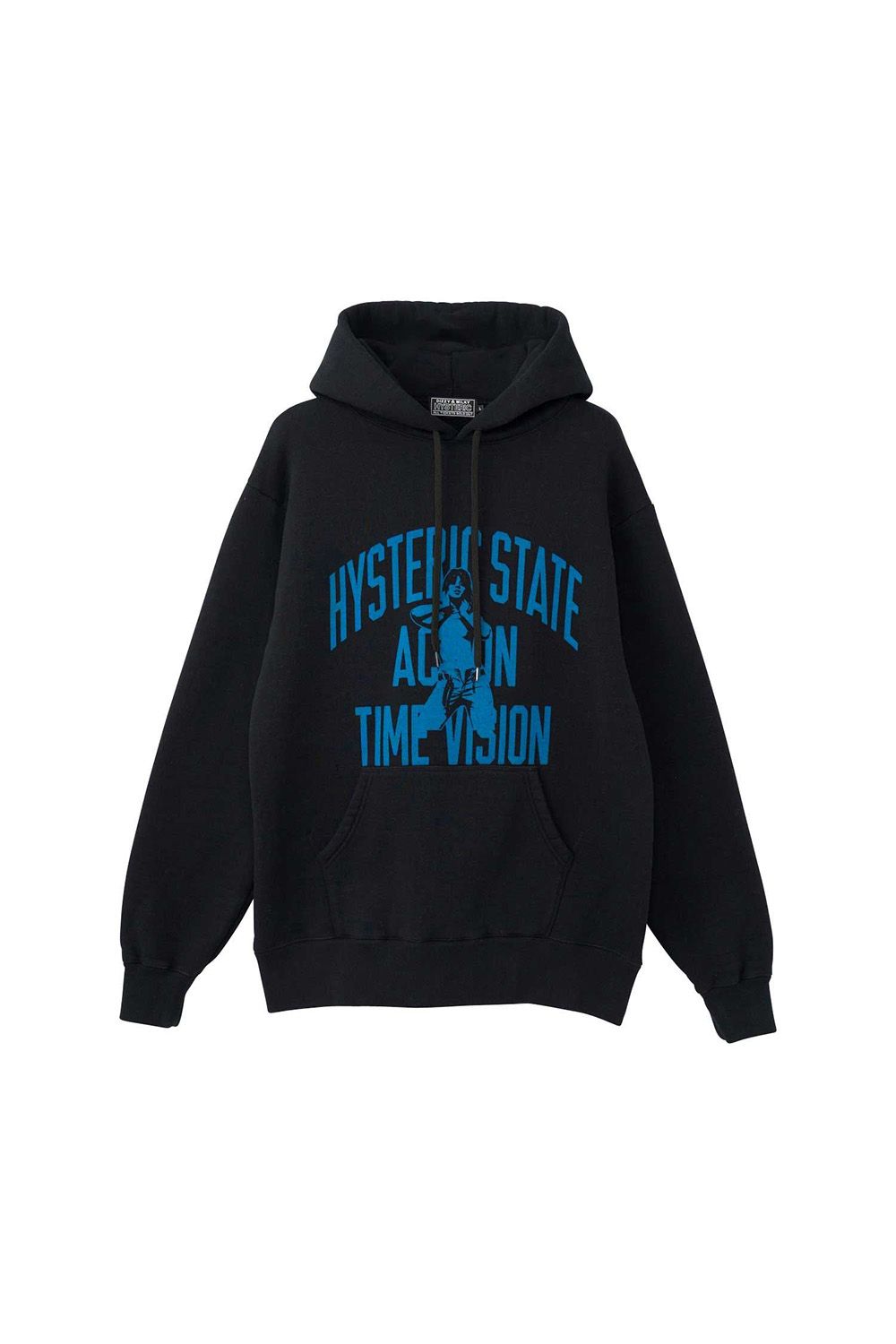 送料無料 トップス HYSTERIC GLAMOUR ヒステリックグラマー ACTION TIME VISION パーカー / ブラック|Valuation share