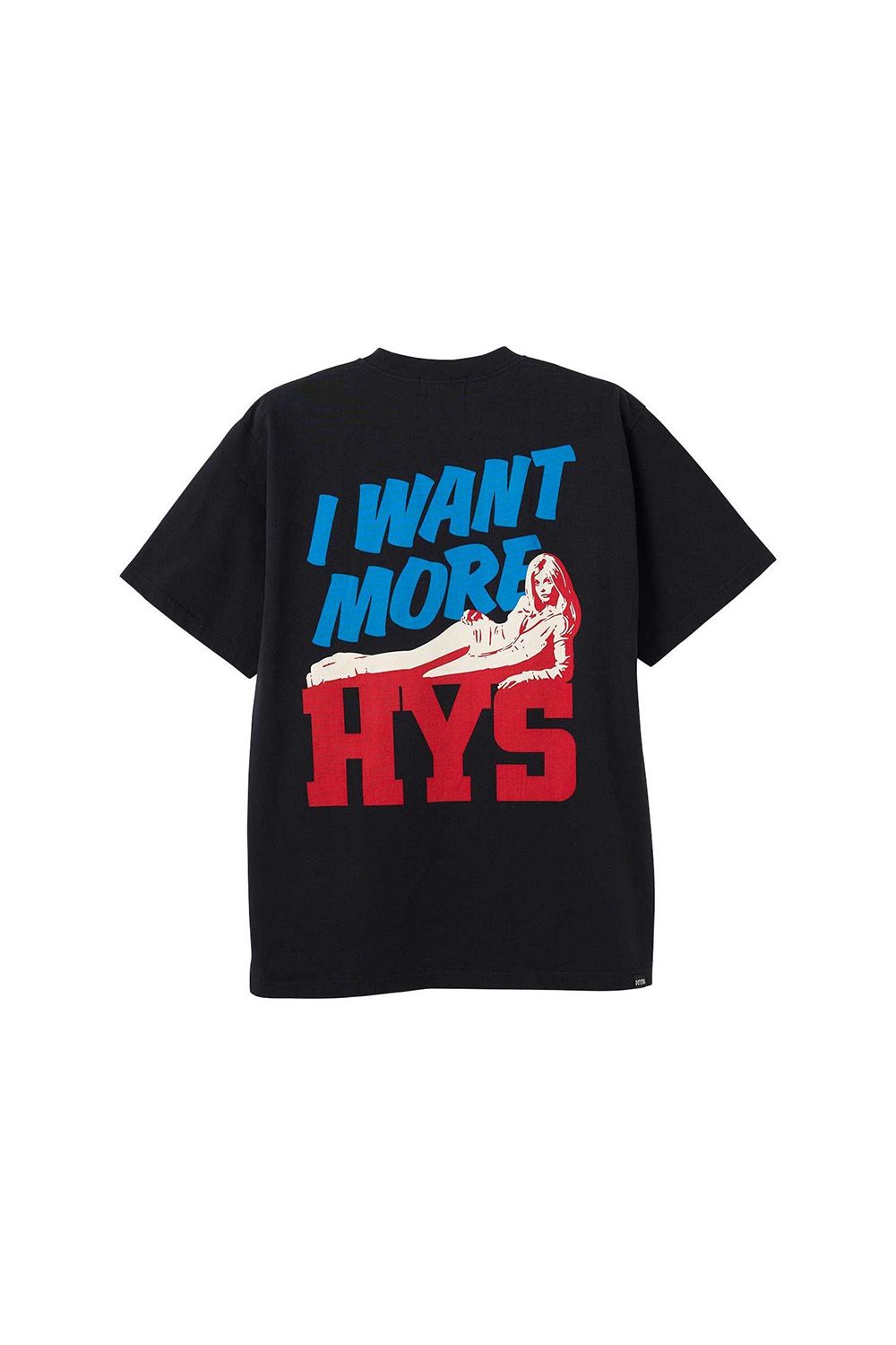 貨物輸送無料 トップス HYSTERIC GLAMOUR ヒステリックグラマー I WANT MORE HYS プルオーバー / 黒いこと 返品取り替えっこ不可