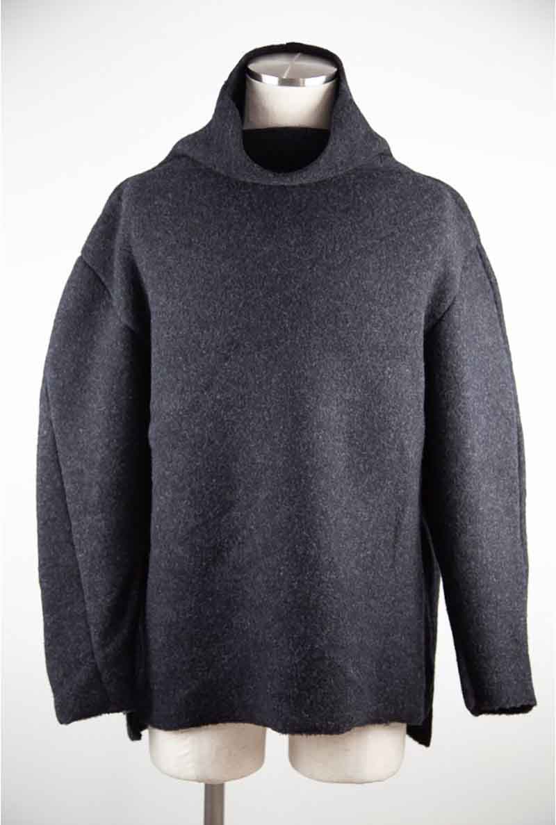 セール商品 30%OFF 送料無料 トップス ATTACHMENT アタッチメント WO FLEECE BOTTLE NECK PULLOVER / ダークグレー 返品交換不可｜Valuation share 20,482円