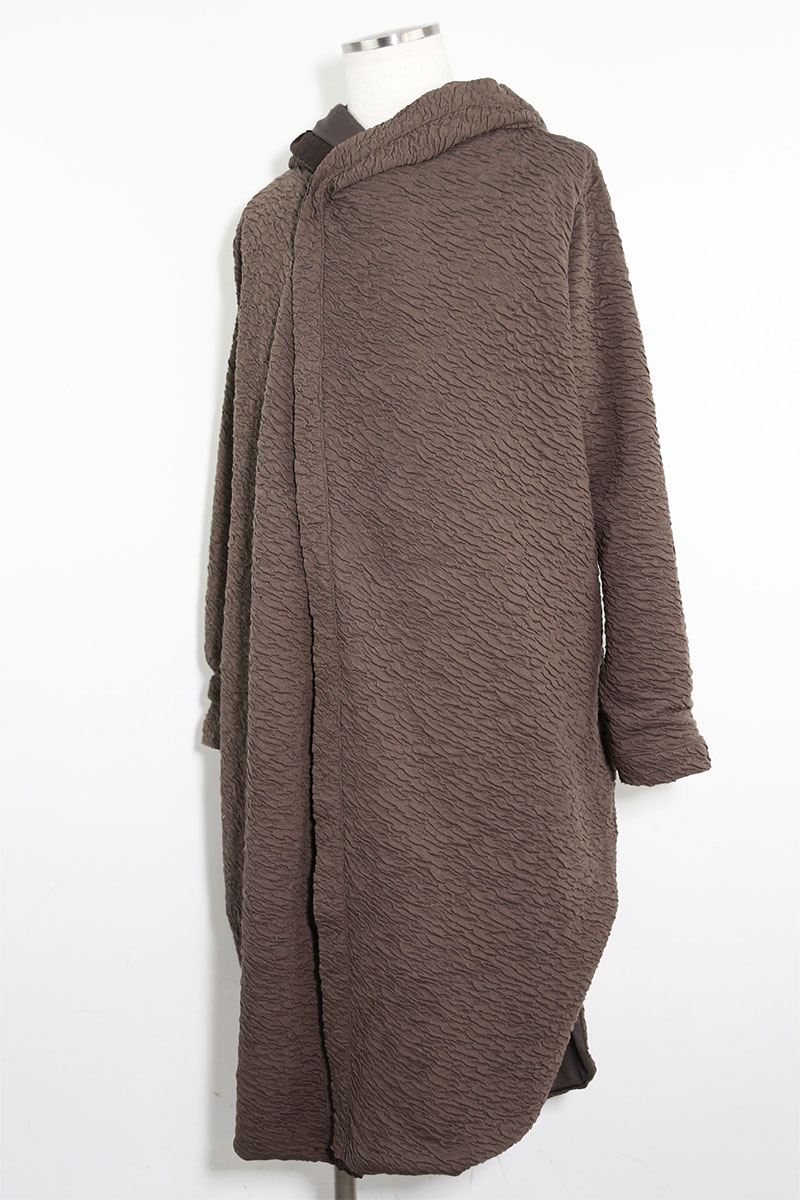 セール商品 30%OFF 送料無料 トップス First Aid to the Injured ファースト エイド トゥ ジ インジュアード LONG CARDIGAN 223-304 / シボ加工ロングカーディガン / ベージュ 返品交換不可|Valuation share