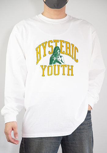セール商品30%OFF 送料無料 トップス HYSTERIC GLAMOUR ヒステリックグラマー H.YOUTH Tシャツ / ホワイト 返品交換不可 9,486円