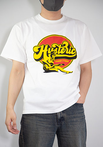 送料無料 トップス HYSTERIC GLAMOUR HYSTERIC SOUND STUDIO Tシャツ / ホワイト 返品交換不可