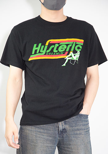 貨物輸送無料 トップス HYSTERIC GLAMOUR ヒステリックグラマー HYSTERIC DREAMIN ティーシャツ / 黒いこと 返品取り替えっこ不可 トップス-スウェット・トレーナー