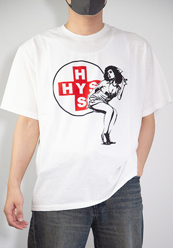 貨物輸送無料 トップス HYSTERIC GLAMOUR ヒステリックグラマー HYSTERIC NURSE ティーシャツ / 白いこと 返品取り替えっこ不可 メンズファッション-トップス-スウェット・トレーナー