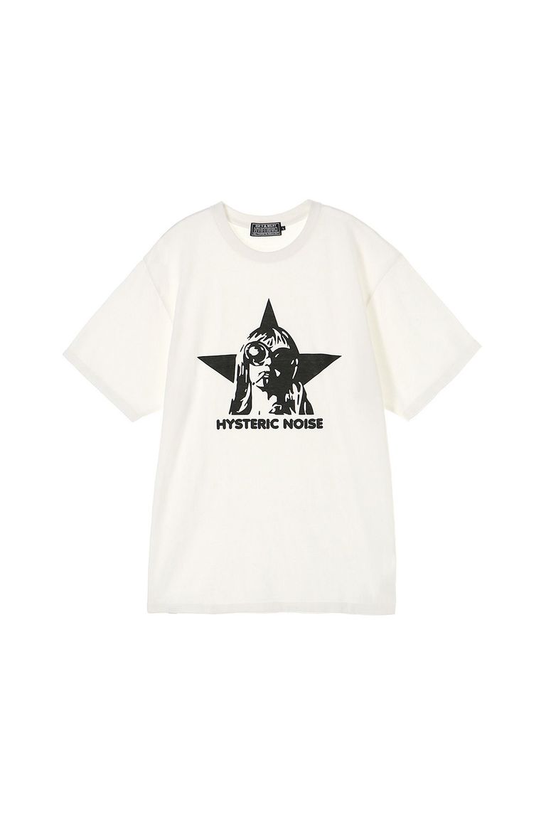 貨物輸送無料 トップス HYSTERIC GLAMOUR ヒステリックグラマーHYSTERIC NOISE ティーシャツ / 白いこと 返品取り替えっこ不可 スウェット・トレーナー-トップス-メンズファッション
